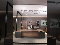 Πορτοκαλί χρώμα σύγχρονος διαχειριστής Γραφείο Επιχειρηματικά έπιπλα