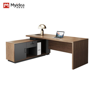 Υποστήριξη εξατομίκευσης Myidea Office Boss Desk Modern Simple Furniture Single Person με υποκαμπίνα