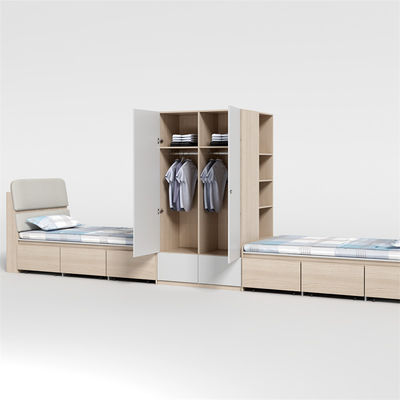 Αγορά Υποστήριξη προσαρμογής 2000 X 1200 X 960mm Διαμέρισμα Έπιπλα Φοιτητικό κρεβάτι Κοιτώριο Σχολείου με κρεβάτι γραφείου online manufacture