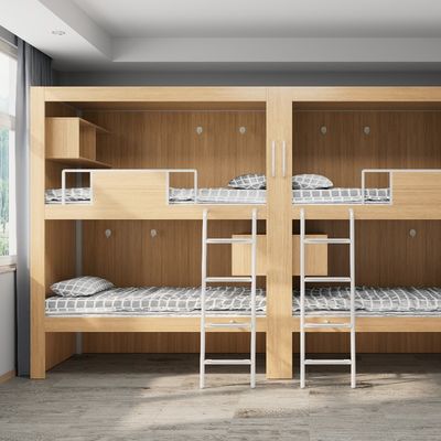 Αγορά 4000 X 900 X 2400mm Δασκό χρώμα Μοντέλα κρεβάτι για νεολαία ξενώνα Υποστήριξη προσαρμογή online manufacture