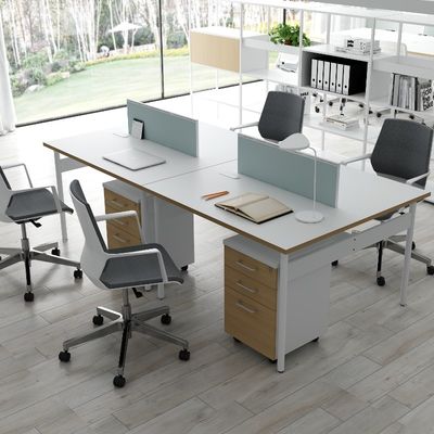Αγορά Εργασιακή θέση τεσσάρων ατόμων με προσαρμογή κινούμενου βοηθητικού υλικού online manufacture