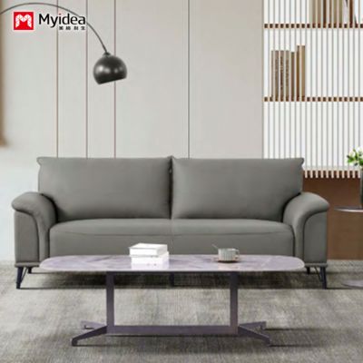 Office Sofa Modern Simple Business Reception, Negotiation and Reception Area, Small Office Sofa, Coffee Table Combination Set