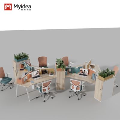 Αγορά Μεγάλα ντουλάπια αποθήκευσης Myidea, γραφεία γραφείου, οθόνες με το πρόσωπο, γραφεία και καρέκλες προσωπικού, συνδυασμένα με γραφεία υπολογιστών και έπιπλα γραφείου για πολλά άτομα online manufacture