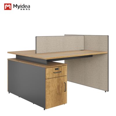 Staff Desk Facing Two Or More People With Screen, Staff Computer Desk