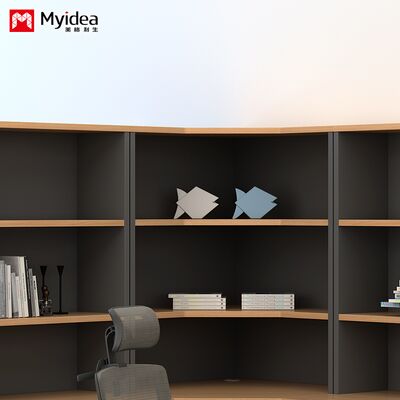 Foshan Irregular Document Storage Cabinet, Office Corner Shelf, Customizable Color