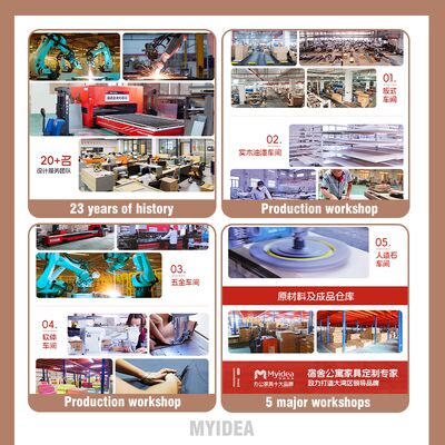 Aluminum Alloy Die-casting Foot Main Desk Supporting Movable Storage Sub Cabine