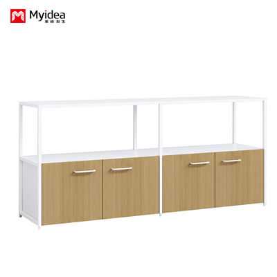 Myidea Classic Δύο στρώσεις Τσάι Νερό ντουλάπι Εταιρεία Γραφείο Εμφάνιση Διαχωριστικό ντουλάπι Ντουλάπι αποθήκευσης εγγράφων και δεδομένων με πόρτα ντουλάπις