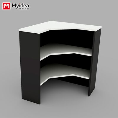 Φωσάν Ακανόνιστο ντουλαπάκι αποθήκευσης εγγράφων, γραφείο γωνιακή ράφι, προσαρμόσιμο χρώμα