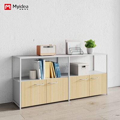 MYIDEA Classic Δύο στρώσεις Τσάι νερό ντουλάπι Εταιρεία Γραφείο Εμφάνιση Διαχωριστικό ντουλάπι Ντουλάπι αποθήκευσης εγγράφων